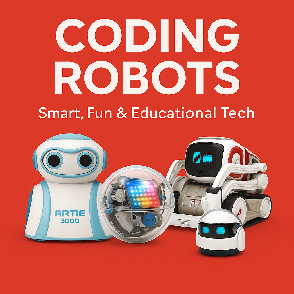Fun coding robots for kids to learn programming and STEM