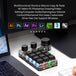 Customisable 12-Key RGB Mechanical Gaming Keyboard - USB Knobs for Copy Paste & Drawing - Hotswap Macropad - Chys Thijarah