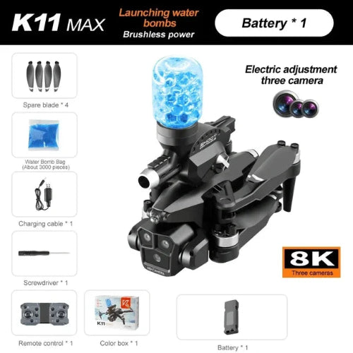 K11 MAX brushless drone beginner friendly RC drone