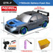 2.4G RC Drift Car with LED Lights - 4WD Remote Control Racing Toy GTR AE86 for Kids, Ideal Christmas Gift - Chys Thijarah