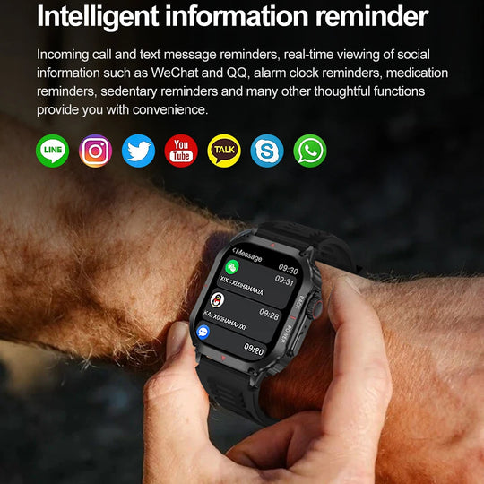 NFC AMOLED Smart Watch - Customisable Dial, GPS Tracking, Waterproof - For Men and Women - Compatible with Huawei and Samsung - Chys Thijarah