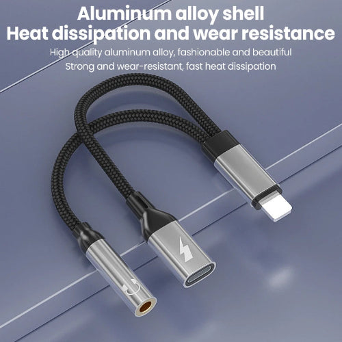 iphone aux adapter lightning to 3.5mm car aux connection