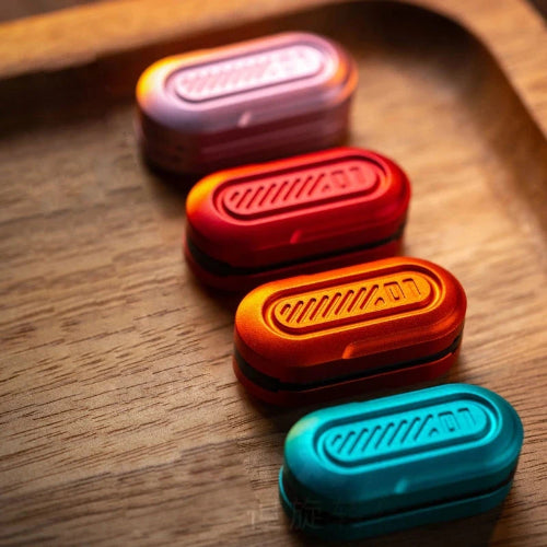 metal fidget slider smooth magnetic sliding fidget toy