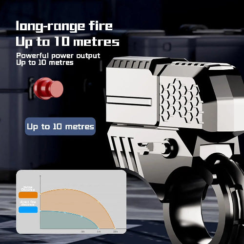 alloy fidget pistol compact edc fidget for adults