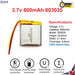 3.7V Lipo Li-Polymer Rechargeable Battery MP3, Camera, Recorder, Player, device - Chys Thijarah