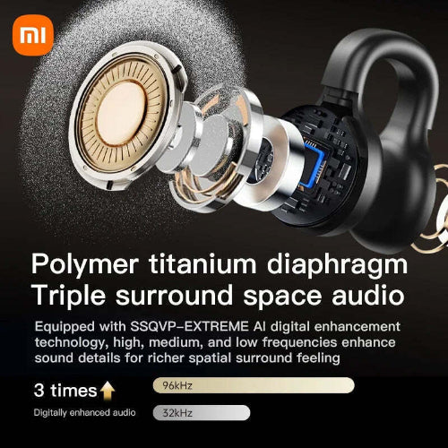 xiaomi ct11 bone conduction headphones for running and cycling