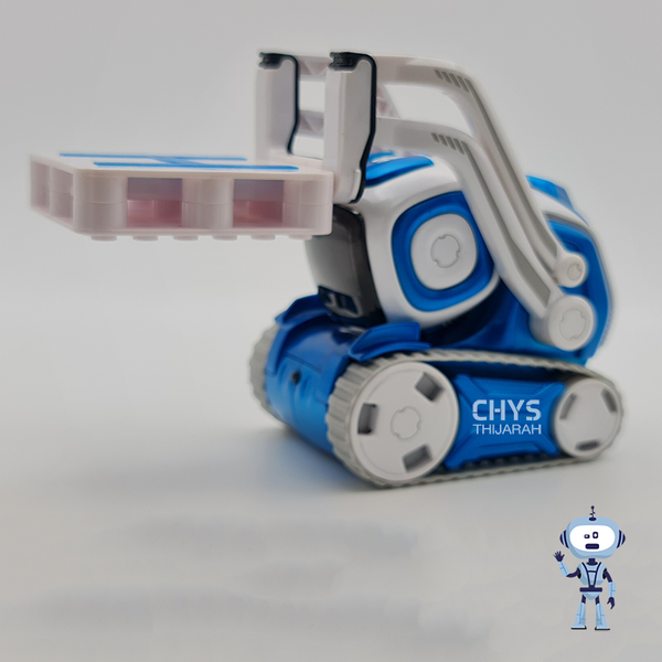 (FORK ONLY) Anki Cozmo robot blue lift fork accessory (NO ROBOT) - Chys Thijarah