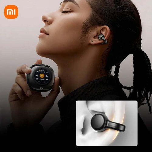 xiaomi ct11 bone conduction headphones clip on wireless earphones