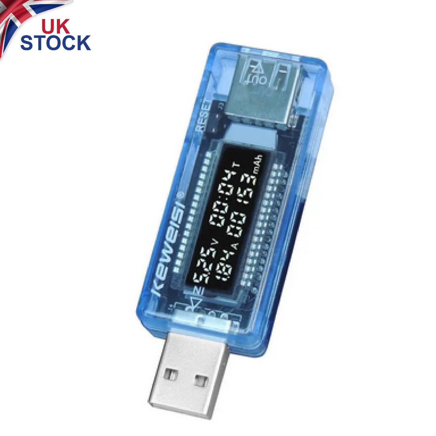 LCD Detector USB Volt Current Voltage Doctor Charger And Play Power Bank Tester - Chys Thijarah