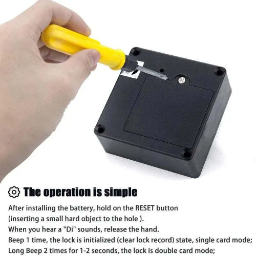 RFID smart drawer lock UK modern keyless drawer security system