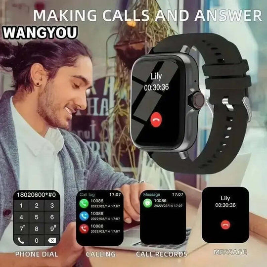 Fitness Tracker Smart Watch for android and ios daily activity tracking