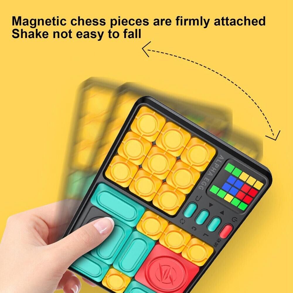 Brain Teaser Puzzles Interactive Super Huarong Road Sliding Puzzle Toy Game - Chys Thijarah