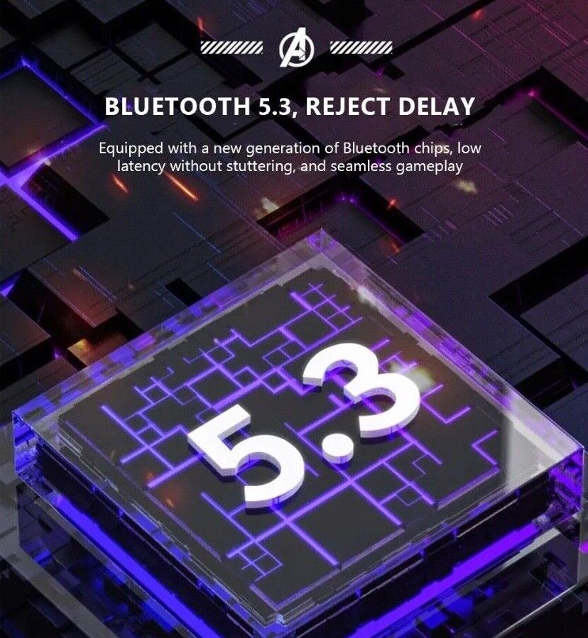 Transformers TF-T01 TWS Wireless Gaming Bluetooth 5.3 Hi-Fi Earphones - Chys Thijarah