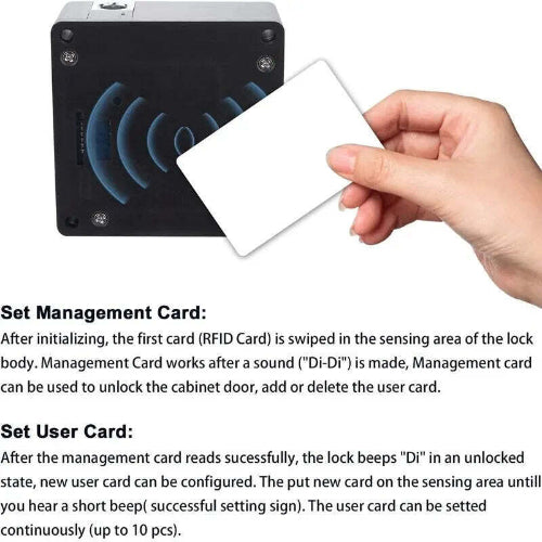 RFID smart drawer lock UK invisible furniture lock for smart home security