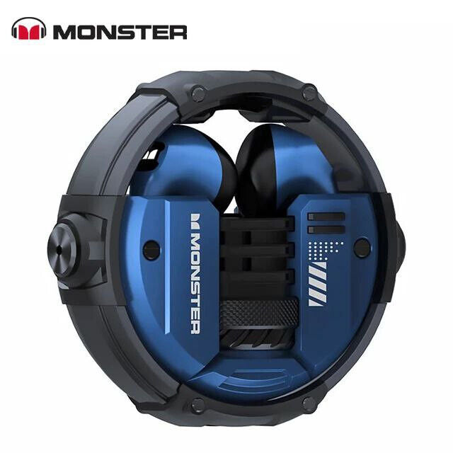 Monster XKT10 Bluetooth Wireless Earphones TWS Noise Reduction With Microphone - Chys Thijarah