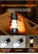 Multifunctional Retro Camping LED Atmosphere rechargeable Emergency light White - Chys Thijarah
