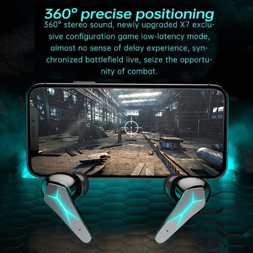 X7 wireless bluetooth earphones UK touch control true wireless design
