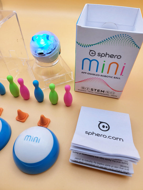 Sphero mini Blue/White - App Enabled Robotic Ball - Chys Thijarah