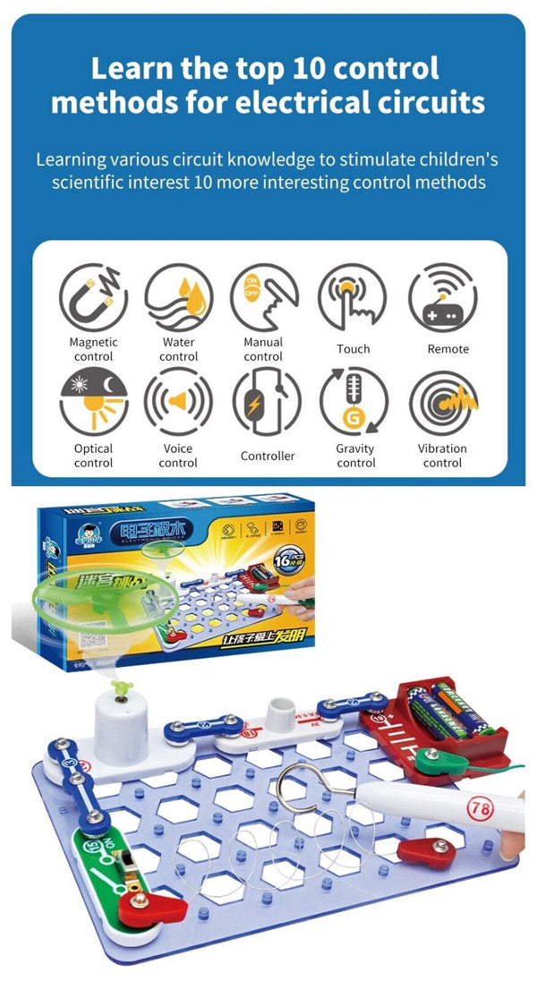 Electronic Blocks Educational Electronics DIY Learning Set Kids  New - Chys Thijarah