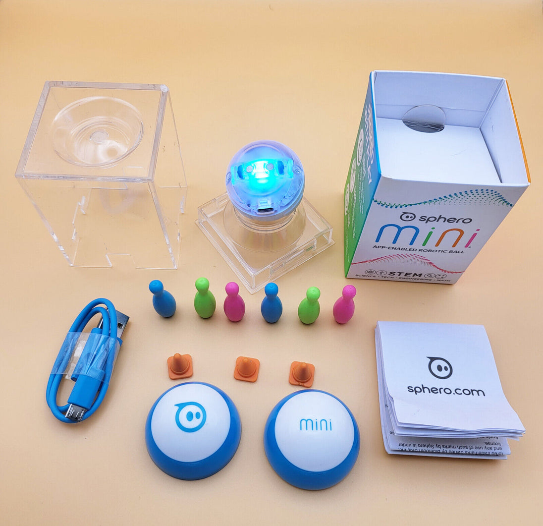 Sphero mini Blue/White - App Enabled Robotic Ball - Chys Thijarah