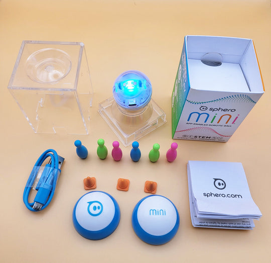 Sphero mini Blue/White - App Enabled Robotic Ball - Chys Thijarah