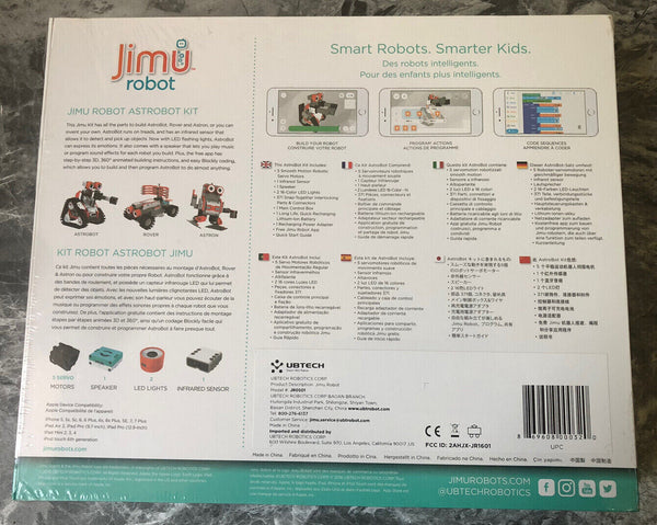 UBTECH JIMU 3 In 1 Programmable Astro Building Robot Kit L1KE NEW - Chys Thijarah