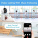 1080P PTZ WIFI Baby Monitor Auto Tracking  Video  CCTV Smart home camera - Chys Thijarah