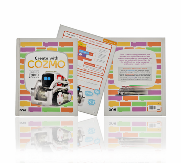 Anki Children's Coding Book, Create with Cozmo. Shows many programmes to code - Chys Thijarah