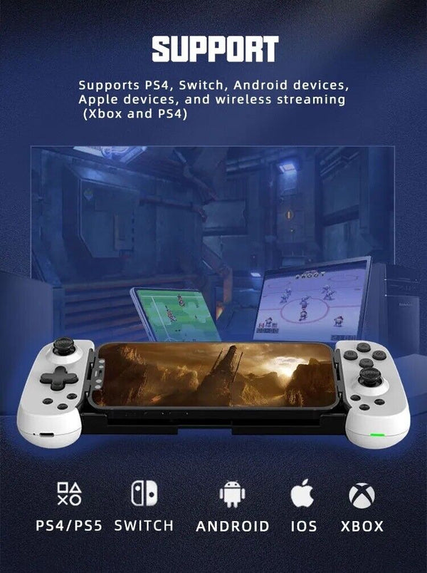 Android / IOS mobile Gamepad Gaming Streaming controller support. - Chys Thijarah