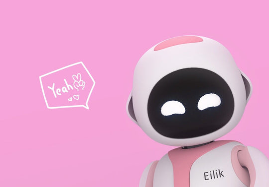 Eilik - Cute little interactive fun robot toy gift for kids and adults. - Chys Thijarah