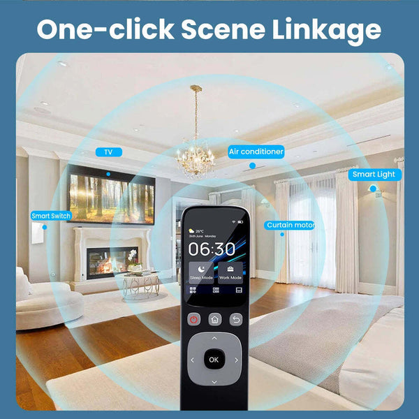 Smart WiFi IR Remote Control Panel for Home Appliances - Touch Screen Central Hu - Chys Thijarah
