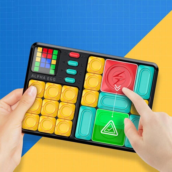 Brain Teaser Puzzles Interactive Super Huarong Road Sliding Puzzle Toy Game - Chys Thijarah