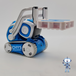(FORK ONLY) Anki Cozmo robot blue lift fork accessory (NO ROBOT) - Chys Thijarah