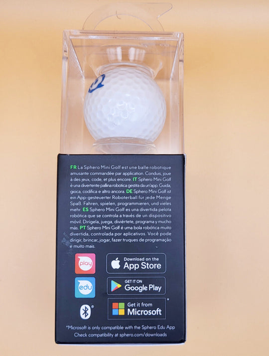 Sphero Mini Golf: App-Enabled Programmable Robot Ball - STEM Educational Toy for - Chys Thijarah