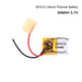 3.7V Lipo Li-Polymer Rechargeable Battery MP3, Camera, Recorder, Player, device - Chys Thijarah