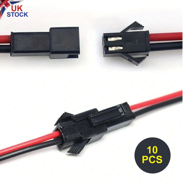 Connectors Long SM Connector Terminal Wire Plug Male to Female Splice Wire - Chys Thijarah