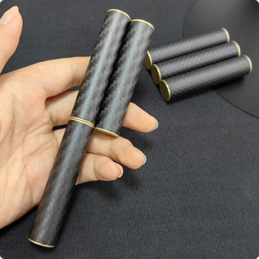 EDC Fidget Toys Stress Relief For Adults Magnetic Metal Carbon Fiber - Chys Thijarah