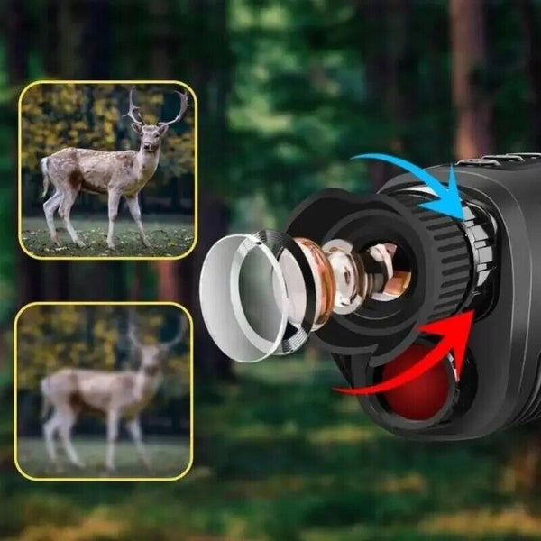 Monocular Night Vision Device 1080P HD Infrared outdoor Camera with 5X Digital - Chys Thijarah