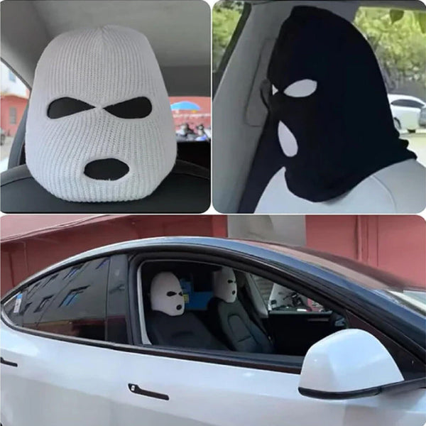 Funny Spoof Car Seat Headgear car Cover Creative Seat Decorations Accessories - Chys Thijarah
