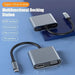 USB C Hub 4 in 1 Type C 3.0 Adapter to 4K HDMI HDTV VGA USB 3.0 PD for MacBook - Chys Thijarah