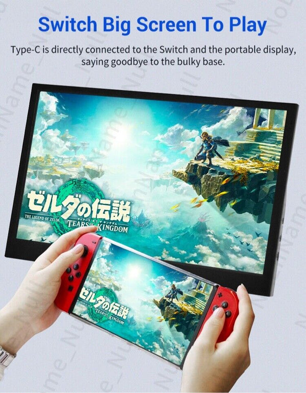 Portable screen for laptop Nintendo Switch and devices HDMI - Chys Thijarah