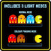 Voice Control 3D Night Lights Colorful Pac Man Super Mario Figure Pixel Led - Chys Thijarah