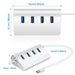 Aluminum Usb 3.0 Hub 4 Ports High Speed Multi Splitter Adapter Expander Laptop - Chys Thijarah