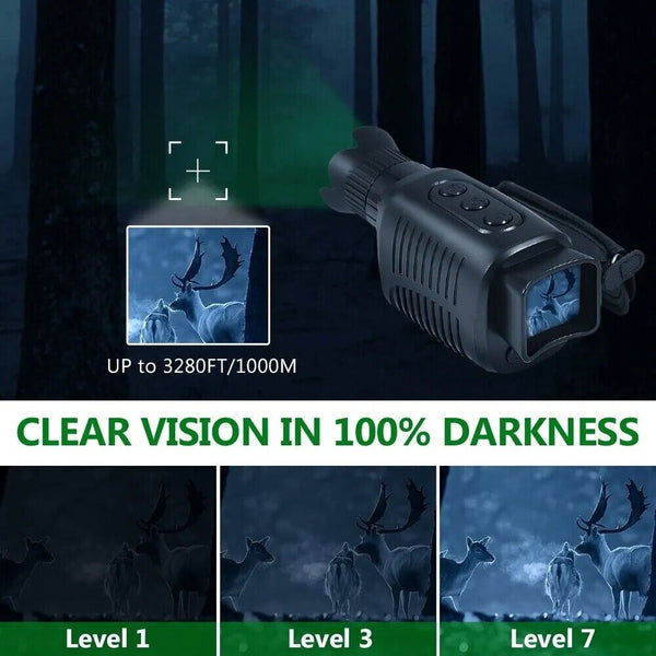 Monocular Night Vision Device 1080P HD Infrared outdoor Camera with 5X Digital - Chys Thijarah