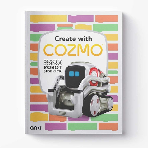Anki Children's Coding Book, Create with Cozmo. Shows many programmes to code - Chys Thijarah