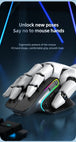 Multi-Device 2.4G Bluetooth 5.0 Wireless Mouse RGB Silent Gaming Mouse - Chys Thijarah