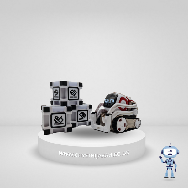 Anki Cozmo  Ai Educational Robot + Cubes + Charger + Case VERY GOOD - Chys Thijarah