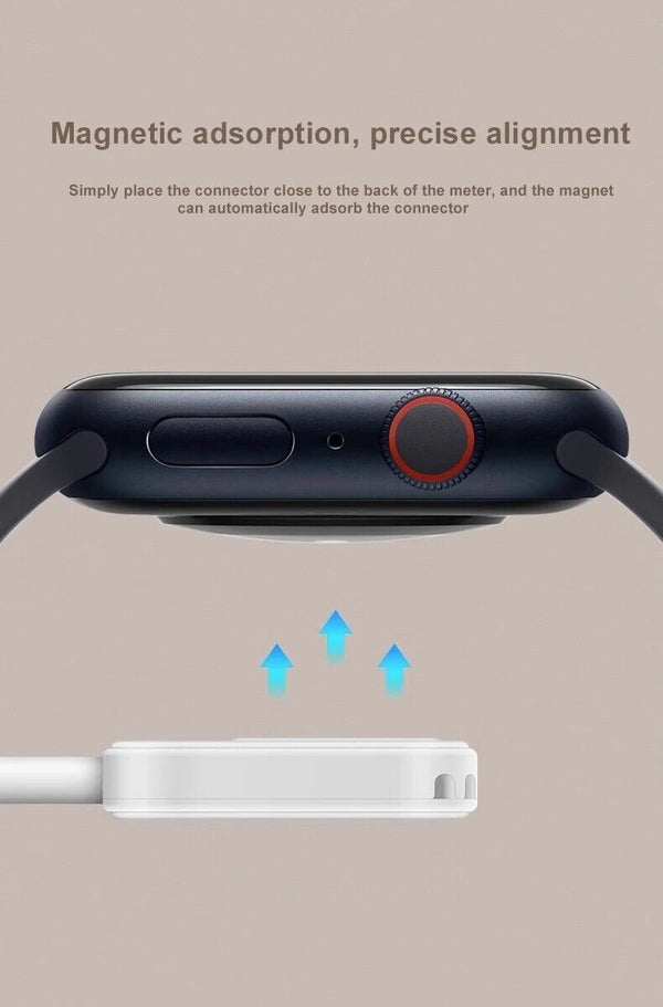 For Apple Watch iWatch 6/5/4/3/2 Magnetic Charging Dock 38 42 44MM Charger Cable - Chys Thijarah