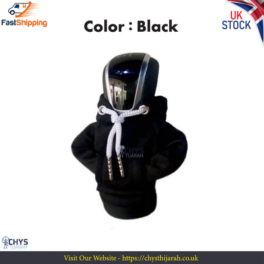 Hoodie Manual Handle Car Gear Shift Knob Cover Gear Sweet T Shirt - Chys Thijarah