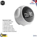 Cute Expression Alarm Clock Child Multifunctional Bedside Voice Control Clock - Chys Thijarah